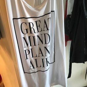 Great minds plant alike workout tank